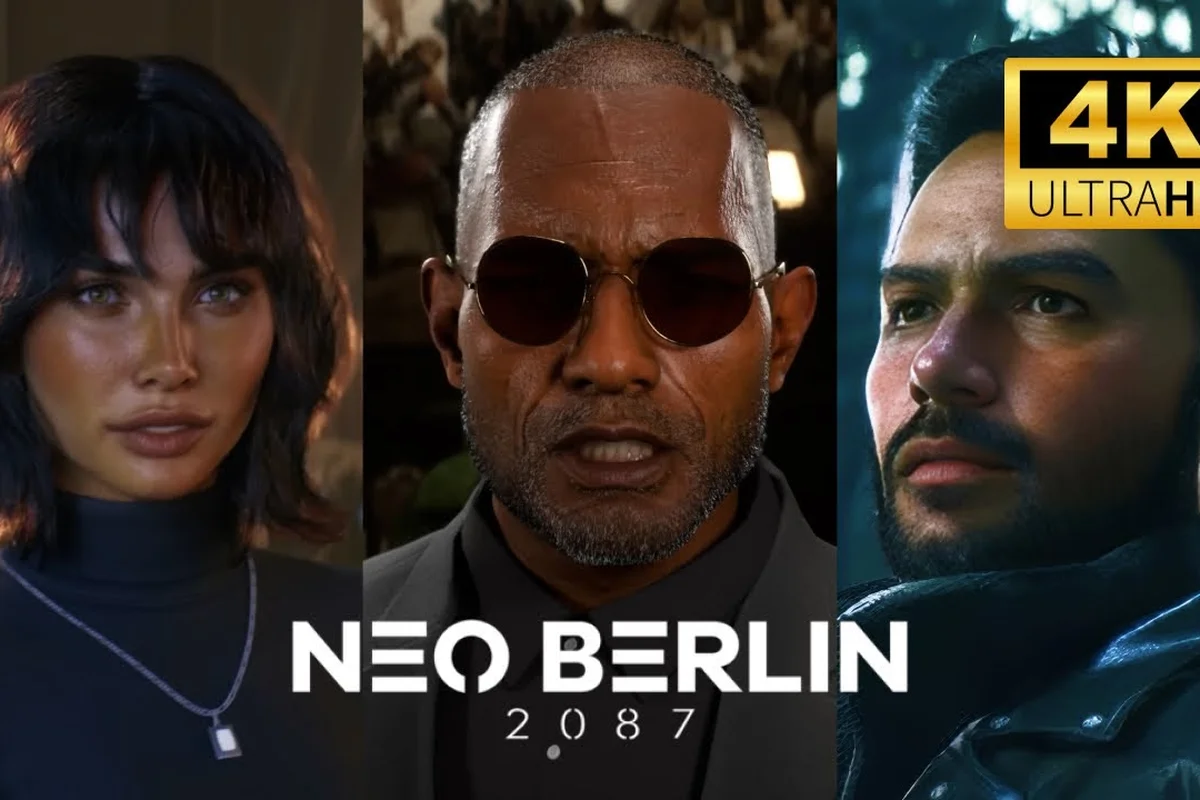 NEO BERLIN 2087 Gameplay Trailer 4K: Gamescom Footage